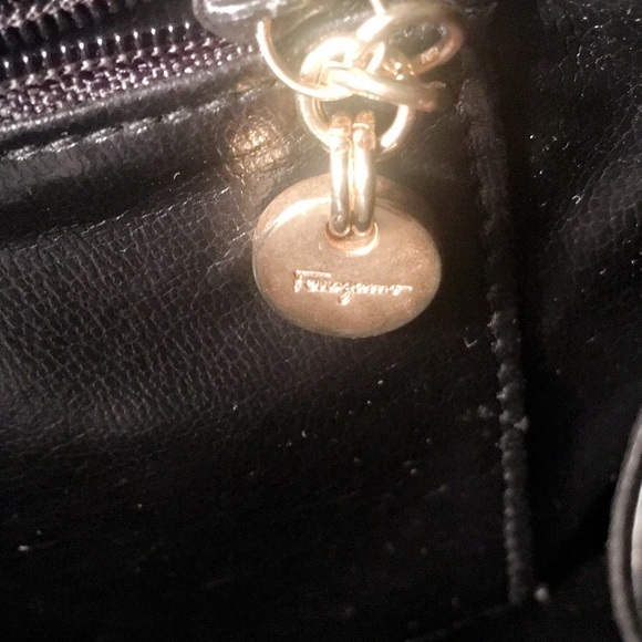 Salvatore Ferragamo Black Leather Purse - Picture 5 of 8